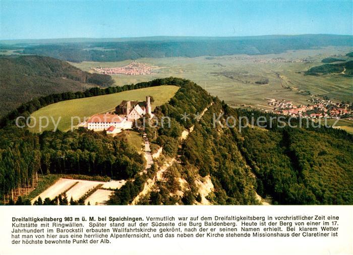 Spaichingen Fliegeraufnahme Claretiner Missionshaus Dreifaltigkeitsberg
