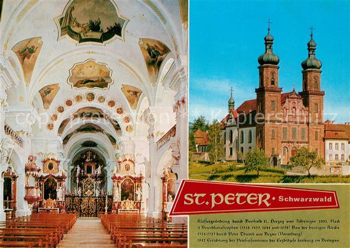 St Peter Schwarzwald Kloster Chronik