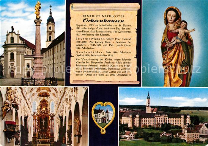 Ochsenhausen Schwaebsiche Barockstrasse Kirche Kloster Chronik Muttergottes