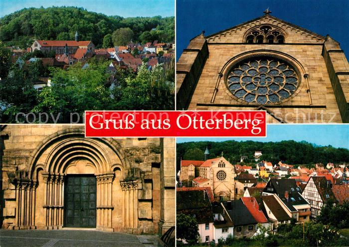 Otterberg Panorama Stadtansichten Abteikirche