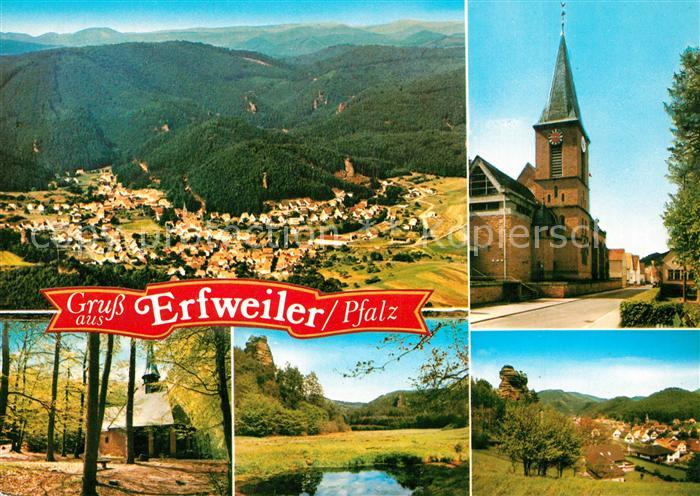 Erfweiler Pfalz Winterkirchel Glastal Katholische Kirche Hebelfelsen