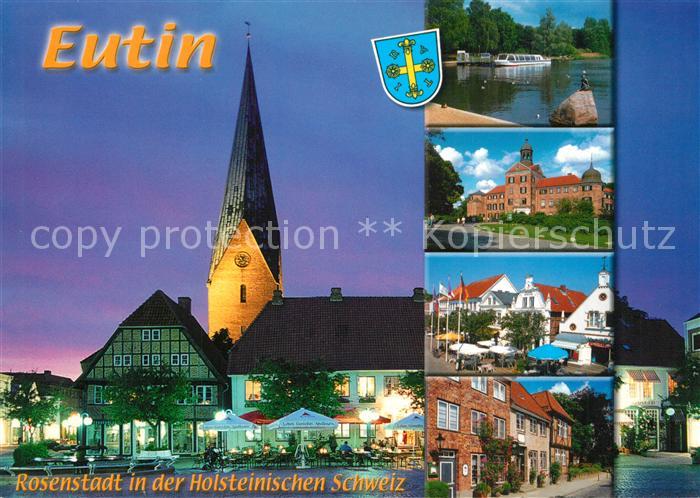 Eutin Schloss Marktplatz Michaeliskirche Hafen