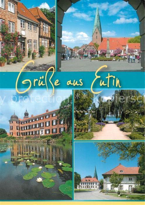 Eutin Schloss Marktplatz Kirche