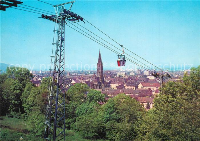 Freiburg Breisgau Schlossberg Seilbahn