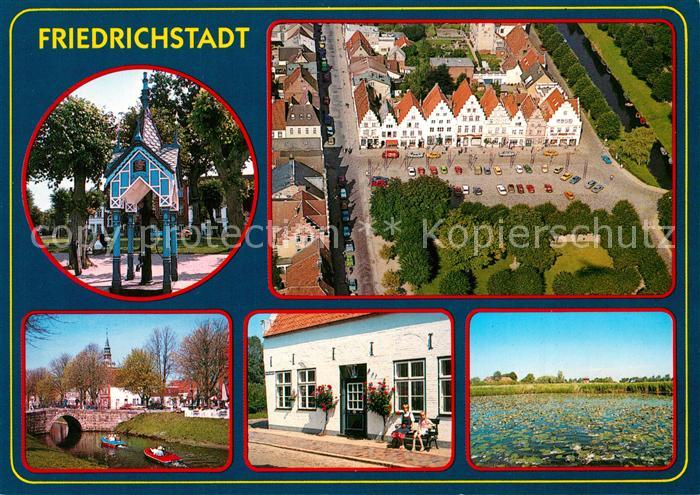 Friedrichstadt Eider Hollaenderstadt Stadtansichte