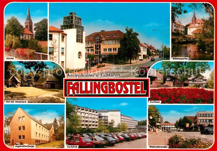 Fallingbostel Kirche Boehmerpartie Kurhaus Jugendherberge Walsroderstrasse