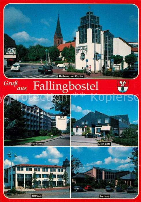 Fallingbostel Rathaus Kirche Kurklinik Lieth Cafe Kurhaus