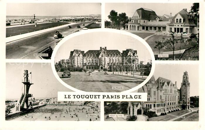 Le Touquet-Paris-Plage Promenade Casino Picardy Hotel de Ville