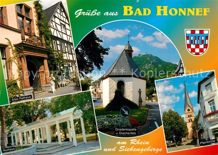 Bad Honnef Rathaus Gnadenkapelle Drachenfels Pfarrkirche