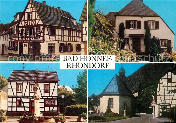 Rhoendorf Adenauer Haus Kapelle Ziepches-Brunnen