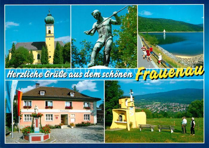 Frauenau Kirche Rathaus