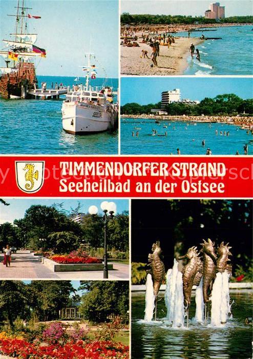 Timmendorfer Strand Hafen Segelschiff