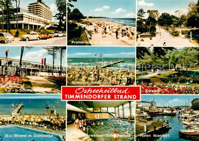 Timmendorfer Strand Hafen Niendorf Promenade Kongresshalle Maritim