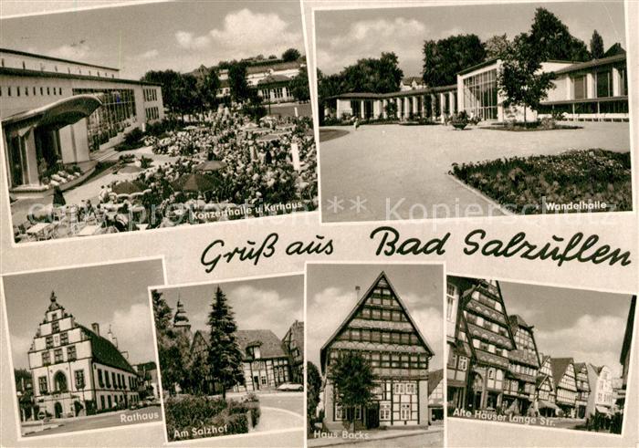 Bad Salzuflen Salzhof Rathaus Lange Strasse