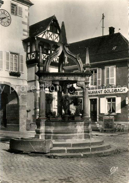 Rosheim Elsass Lothringen Place de Hotel de Ville