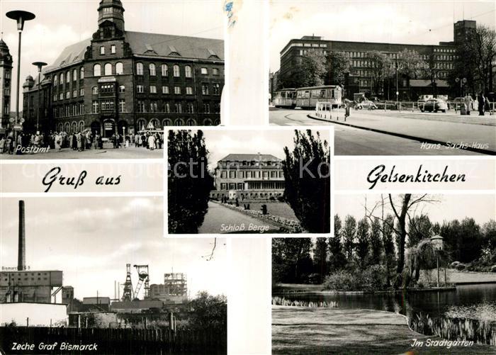 GELSENKIRCHEN NRW Schloss Berge Postamt Hans Sachs-Haus