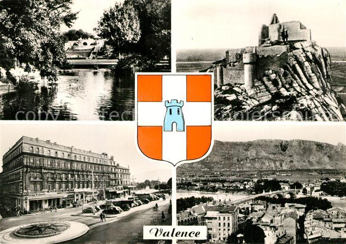 Valence 26 Parc Jouvet Ruines de Crussol