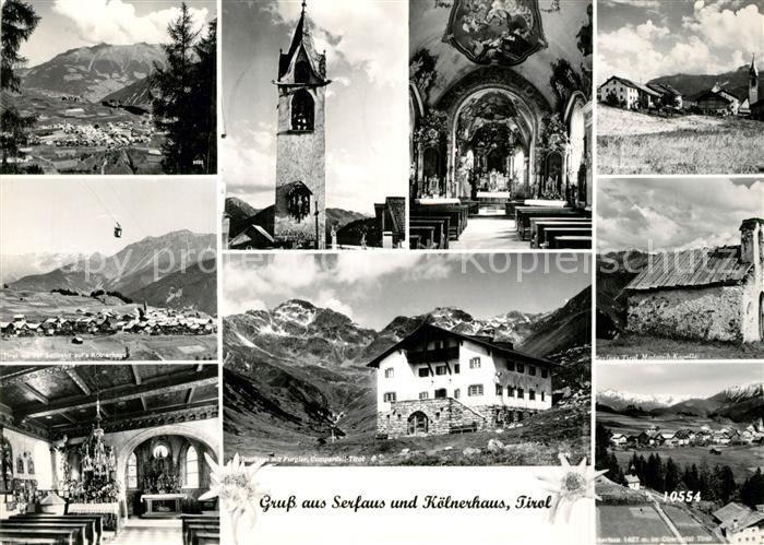 Serfaus Tirol Koelnerhaus Madatsche-Kapelle