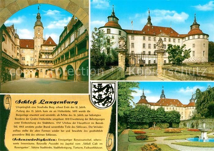 Langenburg Wuerttemberg Schloss