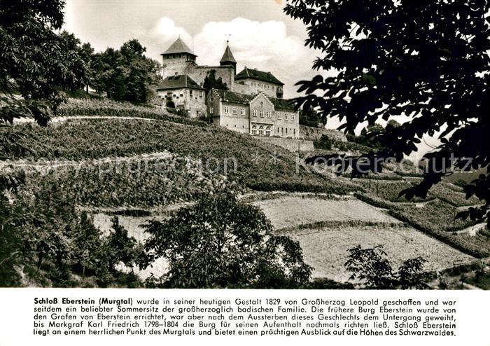 Murgtal Baden Schloss Eberstein