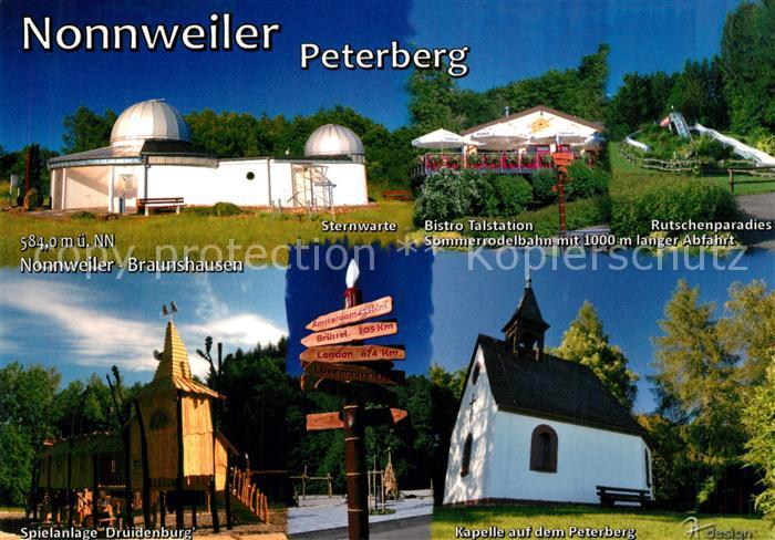 Nonnweiler Peterberg Braunshausen Sternwarte Kapelle