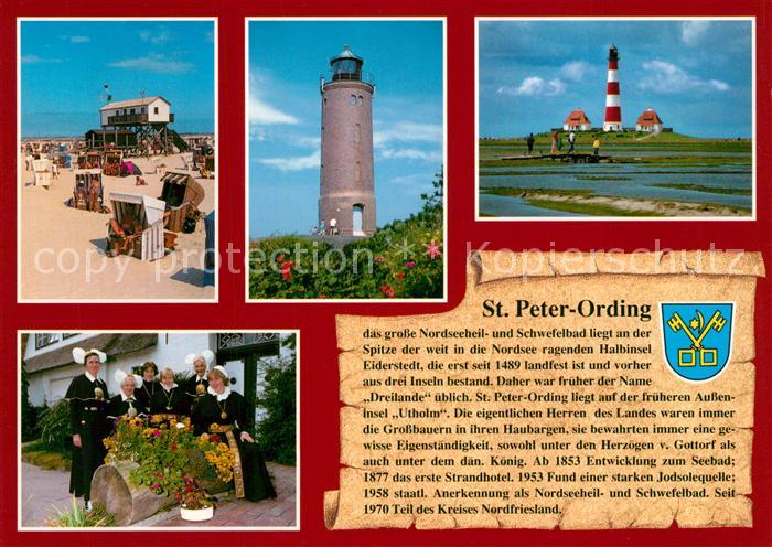 St Peter-Ording Leuchtturm Strand