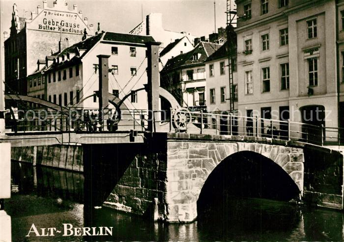 Alt Berlin Zugbruecke