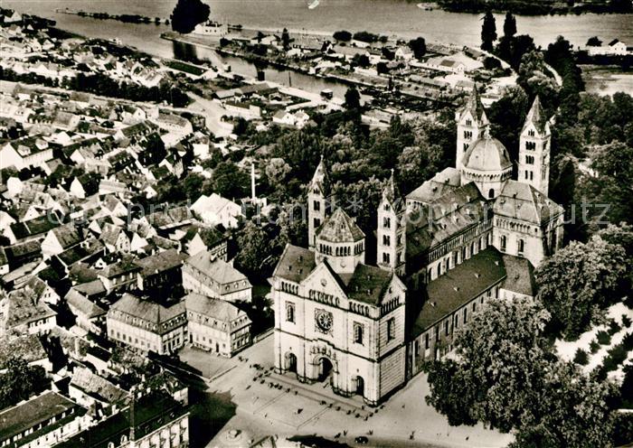 Speyer Rhein Fliegeraufnahme