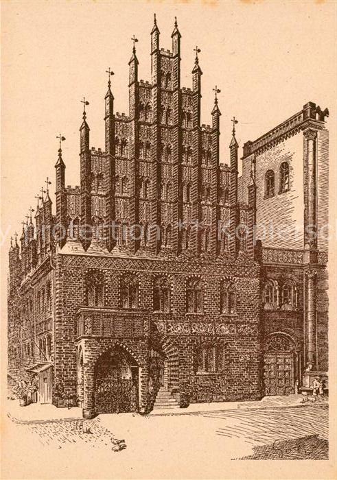 Hannover Baudenkmal nach Originalen von F. O. Goy