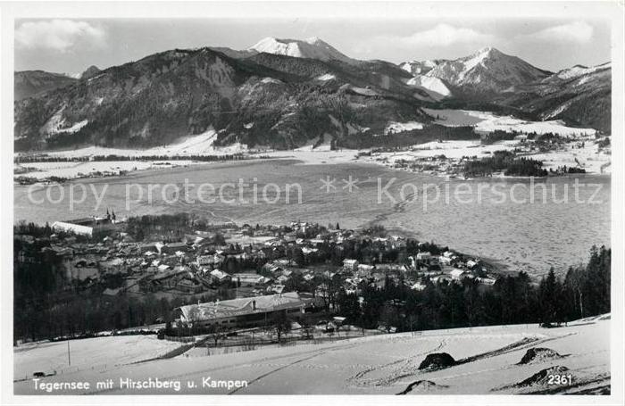 Tegernsee Hirschberg Kampen