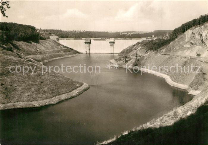 Rappbodetalsperre Fliegeraufnahme