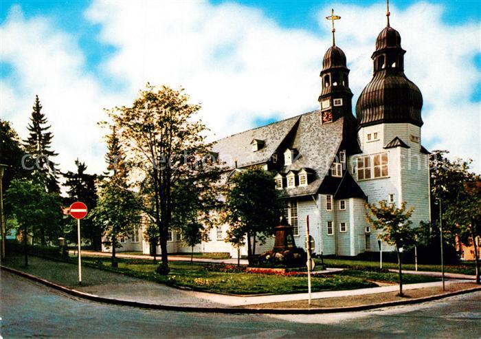 Clausthal-Zellerfeld Marktkirche zum Heiligen Geist Holzkirche