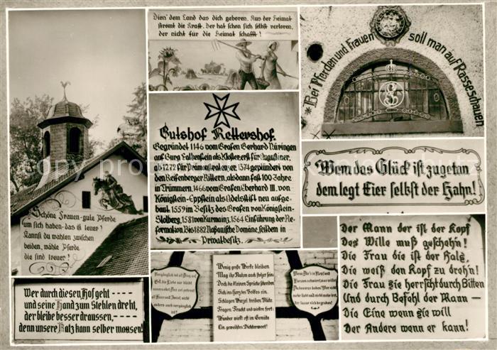 Rettershof Klostergut Cafe Restaurant Zum froehlichen Landmann