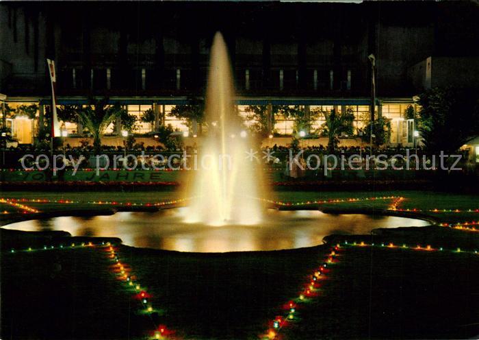 Frankfurt Main Palmengarten Nacht