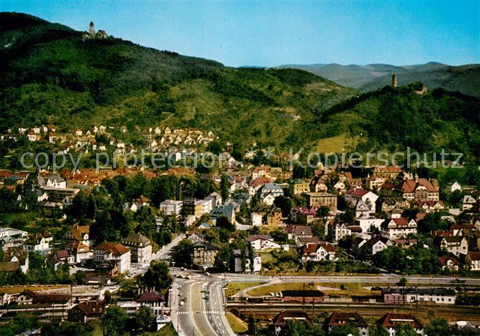 Weinheim Bergstrasse Fliegeraufnahme Wachenburg Burgruine Windeck
