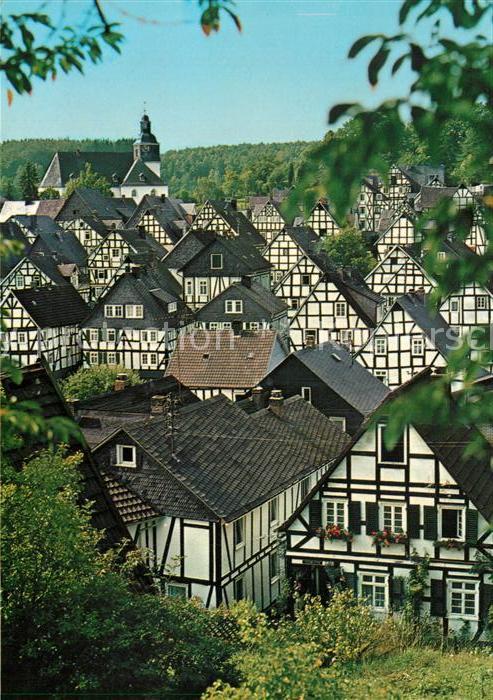 Freudenberg Westfalen Fachwerkhaeuser
