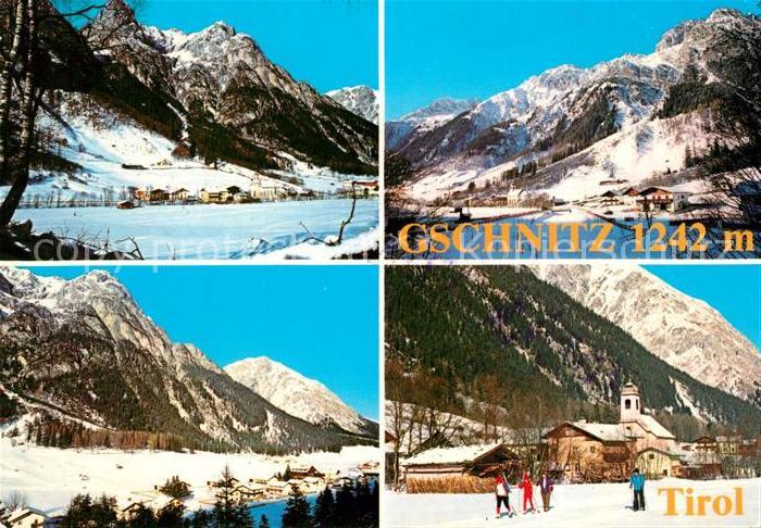 Gschnitz Tirol Winterlandschaften