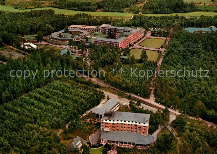 Bad Bramstedt Fliegeraufnahme Kurhaus Kurhotel