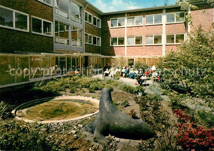 Bad Bramstedt Kurklinik Haus Sued Innenhof