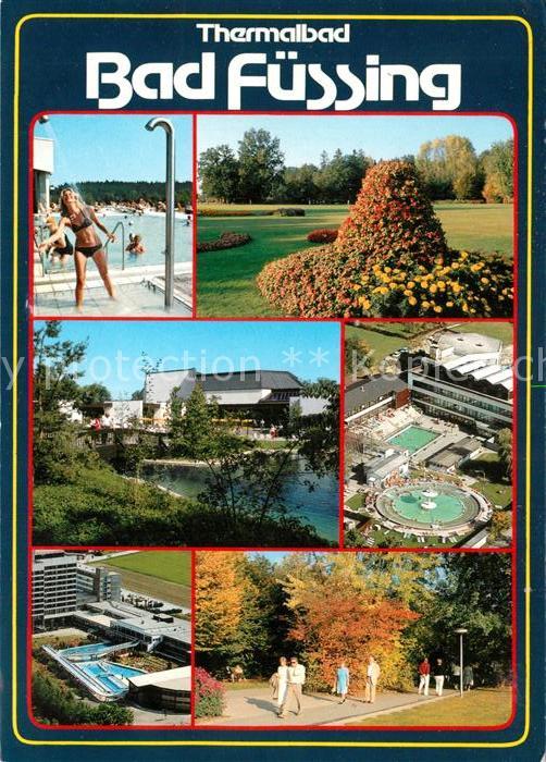 Bad Fuessing Thermal Mineral Heilquellen Fliegeraufnahme