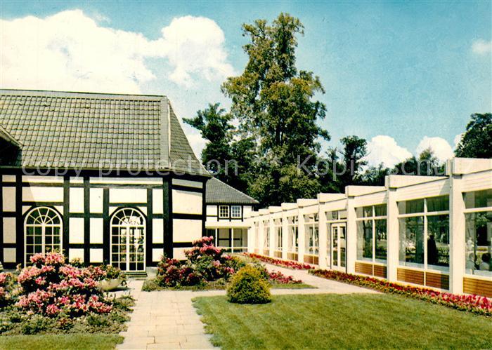 Bad Driburg Kurpark Wandelhalle Innenhof