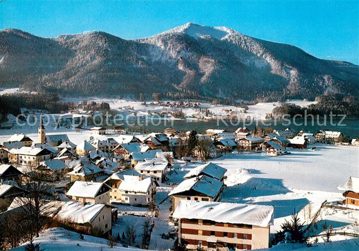 Fuschl See Salzkammergut Filbling Winterlandschaft