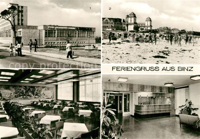 Binz Ruegen FDGB Urlauberrestaurant Ruegen FDGB Erholungsheim Arkona