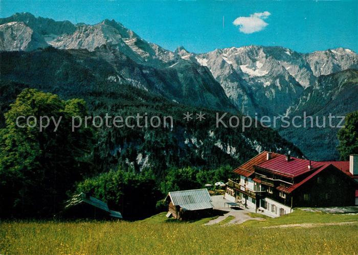 GARMISCH-PARTENKIRCHEN Bayern Berggasthof Eckbauer