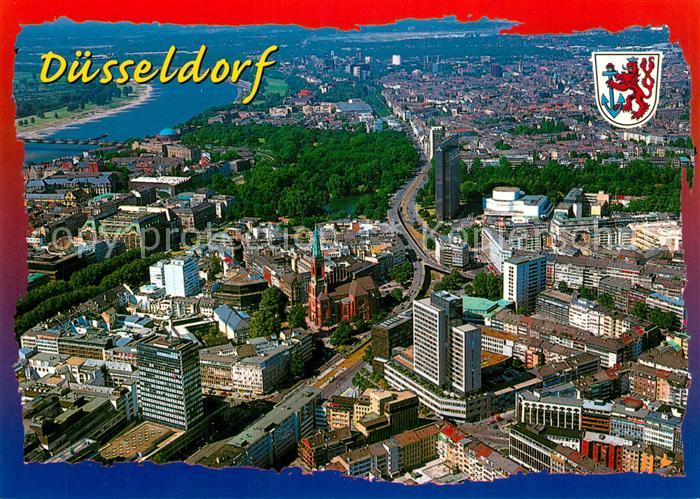 Duesseldorf Fliegeraufnahme