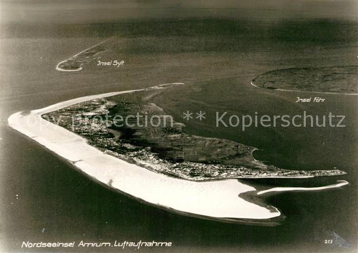 Amrum Fliegeraufnahme