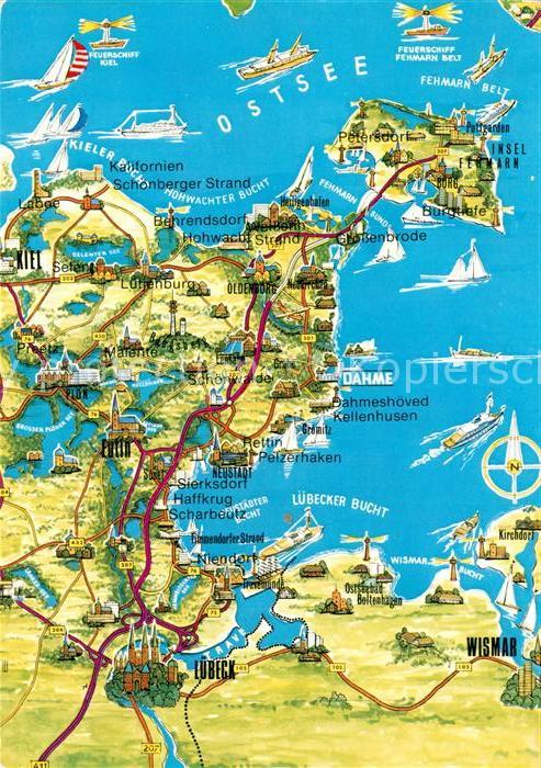 Dahme Ostseebad Panoramakarte
