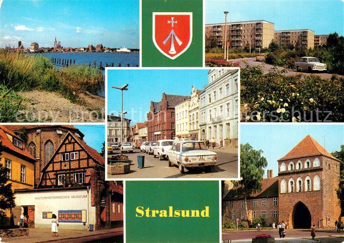 Stralsund Mecklenburg Vorpommern Leninplatz Kniepertor Friedrich Wolf Strasse Ku