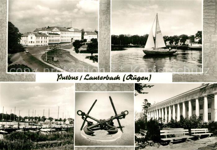 Putbus Ruegen Institut fuer Lehrerbildung Segler Hafen Bootshafen Haus Goor