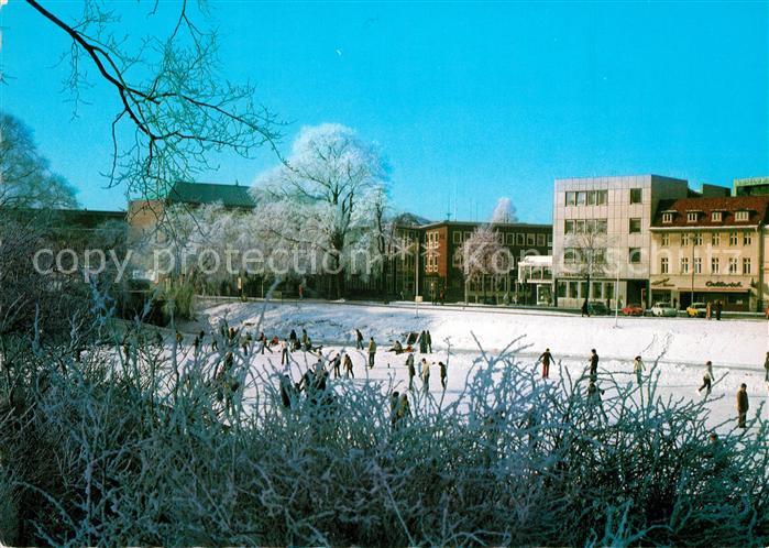 Cuxhaven Nordseebad Winter Schleusenpriel